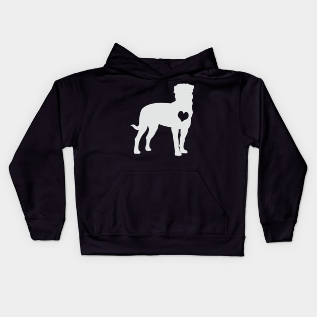 Adore Rottweilers Kids Hoodie by Psitta